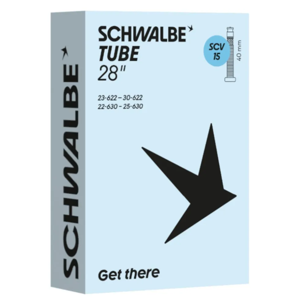 Schwalbe Binnenband - Nr. 15 | 28"/700C - 23/30-622/630 | Clik Valve (SCV)