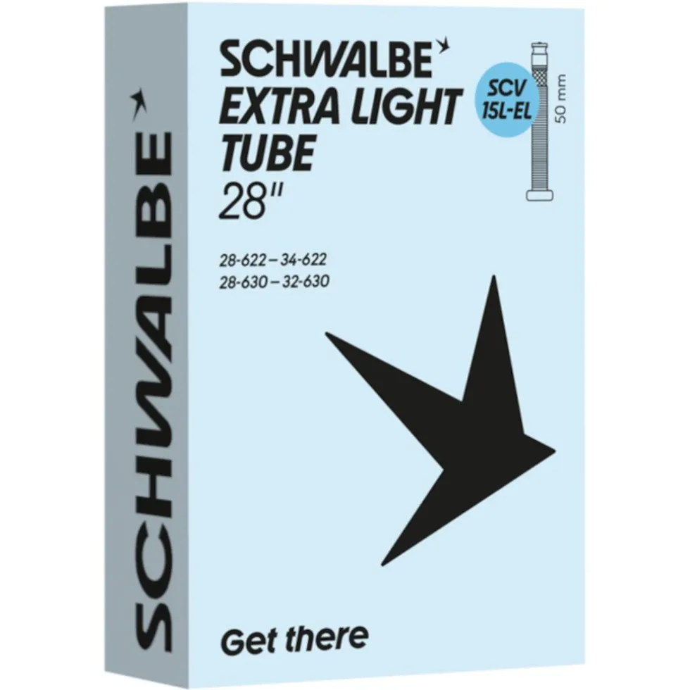 Schwalbe Binnenband - Nr. 15L-EL (Extra Light) | 28" - 28/32-622/630 | SCV