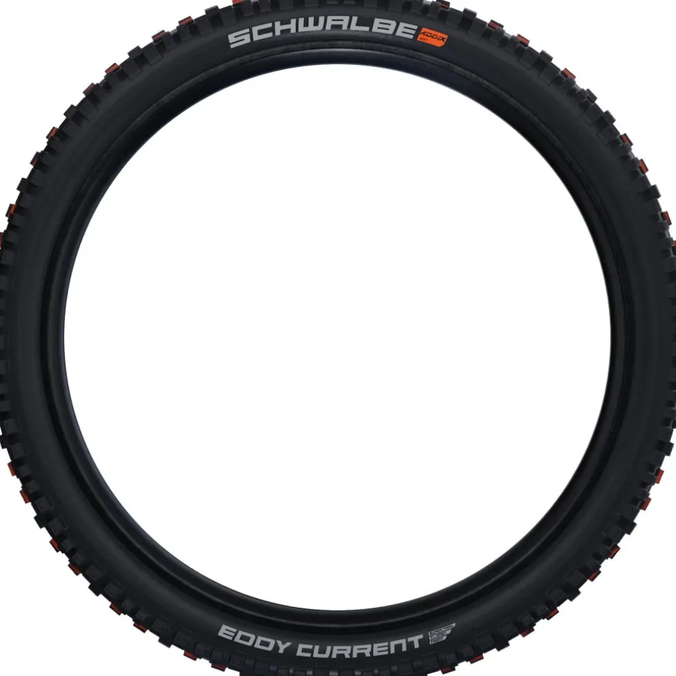 Schwalbe Eddy Current Vouwband - Front | Evolution | Addix Soft | Super Trail | TLEasy - ECE-R75 - 29x2.60" | Black