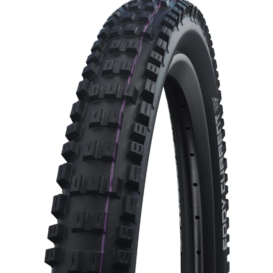 E-Bike Banden < Schwalbe Eddy Current Vouwband - Front | Evolution | Addix Ultra Soft | Super Trail | TLEasy - ECE-R75 - 29x2.60" | Black
