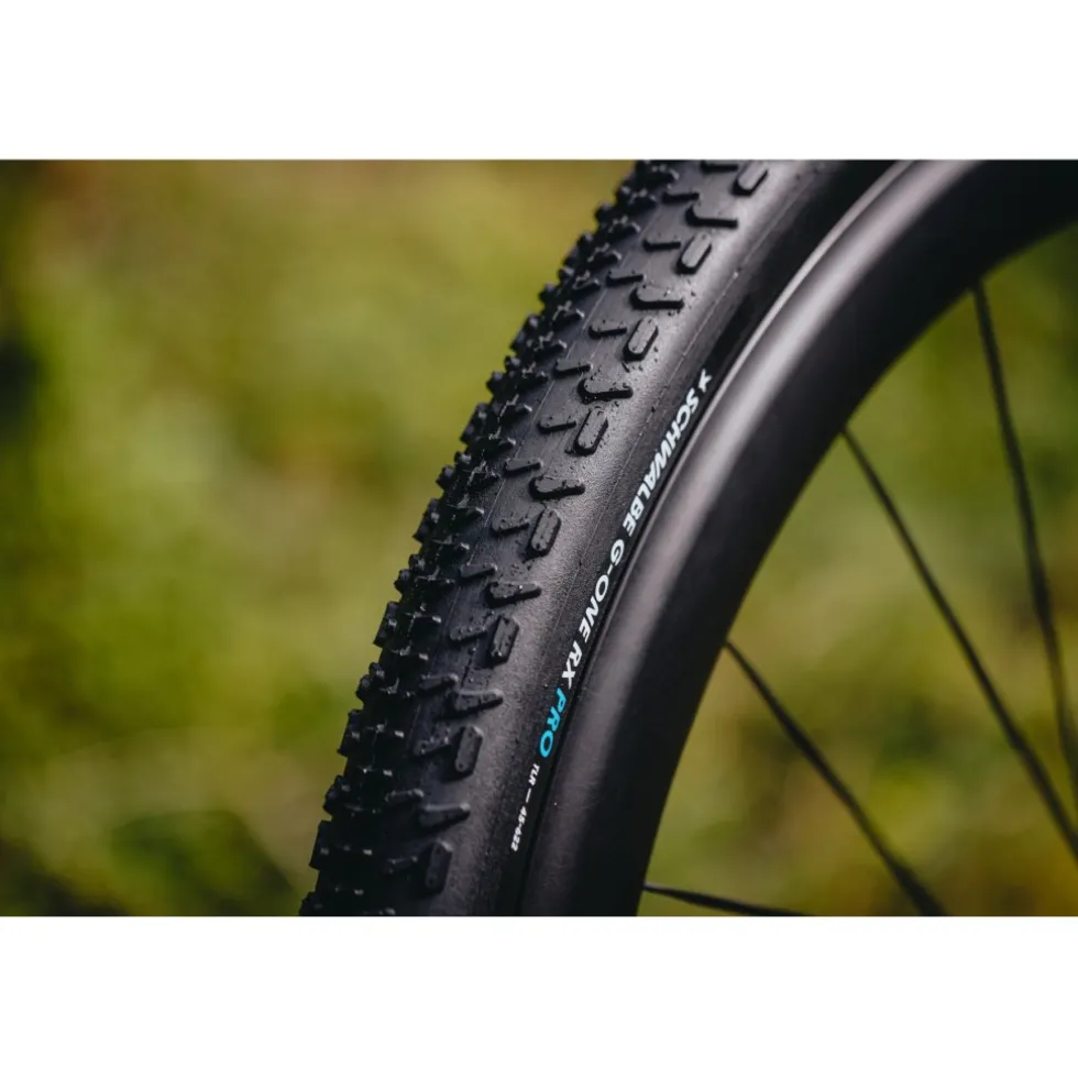 Schwalbe G-One RX Pro Vouwband - Addix Race | Race Pro | V-Guard | TLR | E-25 - 40-622 | Black