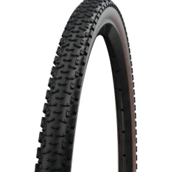 E-Bike Banden < Schwalbe G-ONE Ultrabite Vouwband - Gravel | Performace | Addix | Race Guard | TLEasy - E-25 - 40-622 | Bronze Sidewall