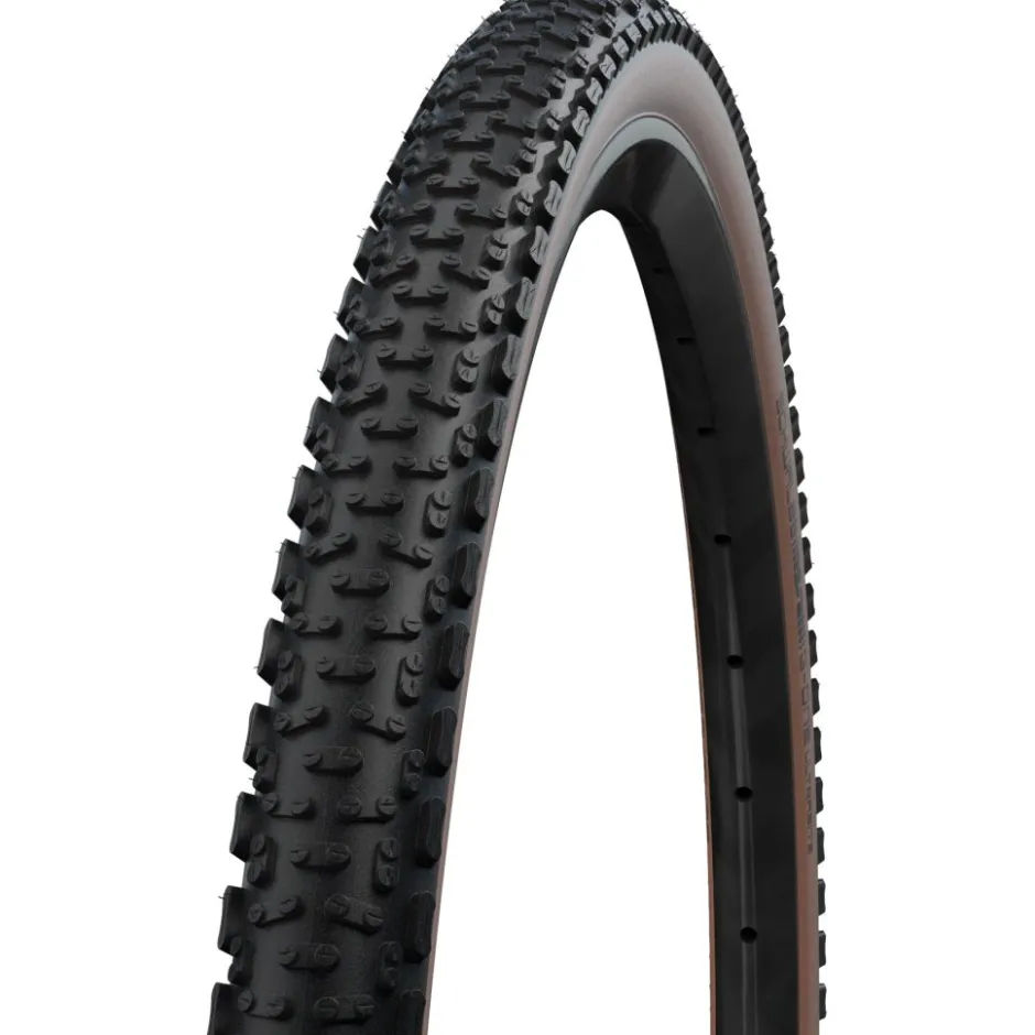 E-Bike Banden < Schwalbe G-ONE Ultrabite Vouwband - Gravel | Performace | Addix | Race Guard | TLEasy - E-25 - 40-622 | Bronze Sidewall