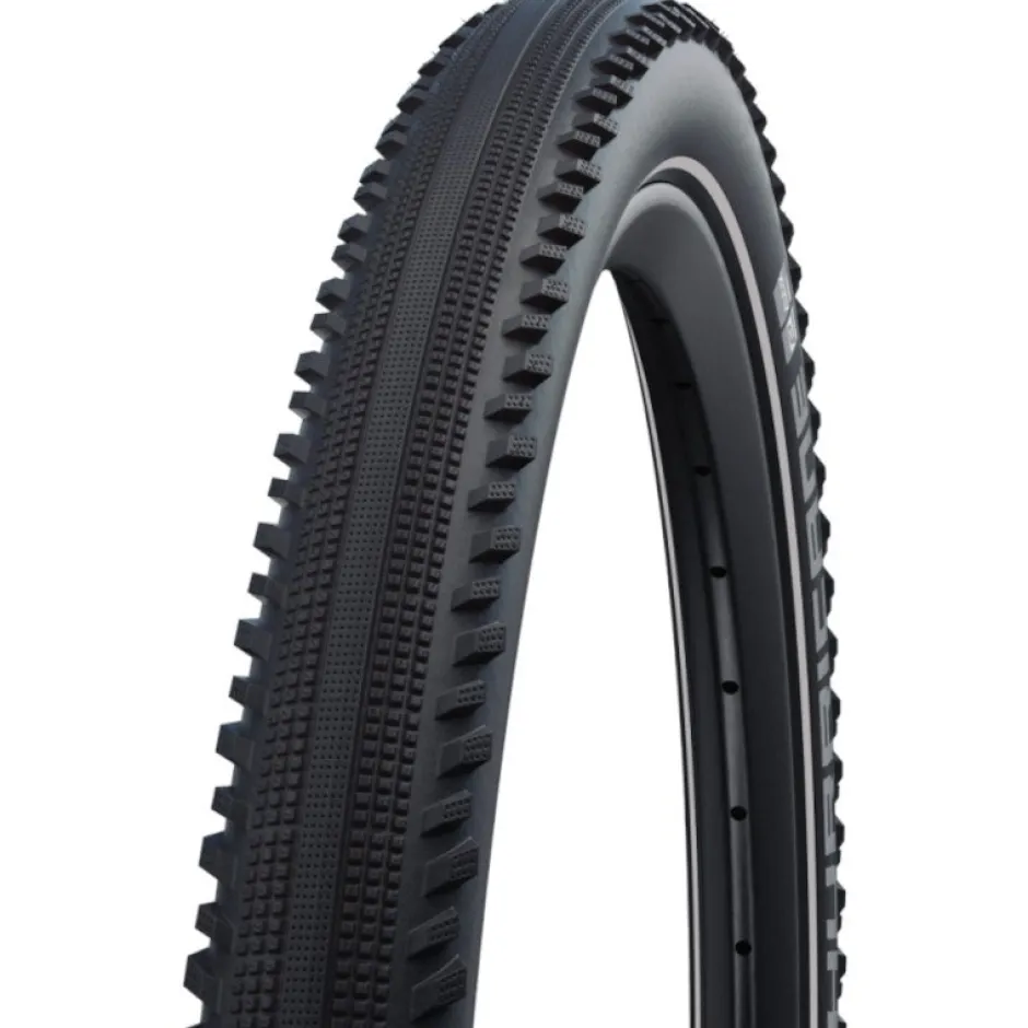 E-Bike Banden < Schwalbe Hurricane Draadband - Performance | Addix | DD - RaceGuard | ECE-R75 - 27.5x2.40" | Black Reflex