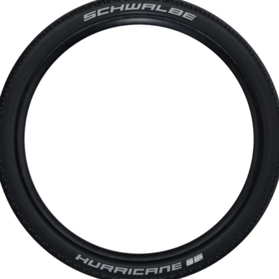 E-Bike Banden < Schwalbe Hurricane Draadband - Performance | Addix | DD - RaceGuard | ECE-R75 - 27.5x2.40" | Black Reflex