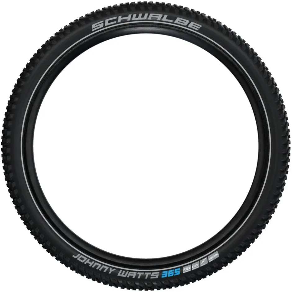 E-Bike Banden < Schwalbe Johnny Watts 365 Draadband - Performance | Addix 4season | DD - Green Guard | ECE-R75 - 29x2.60" | Black Reflex
