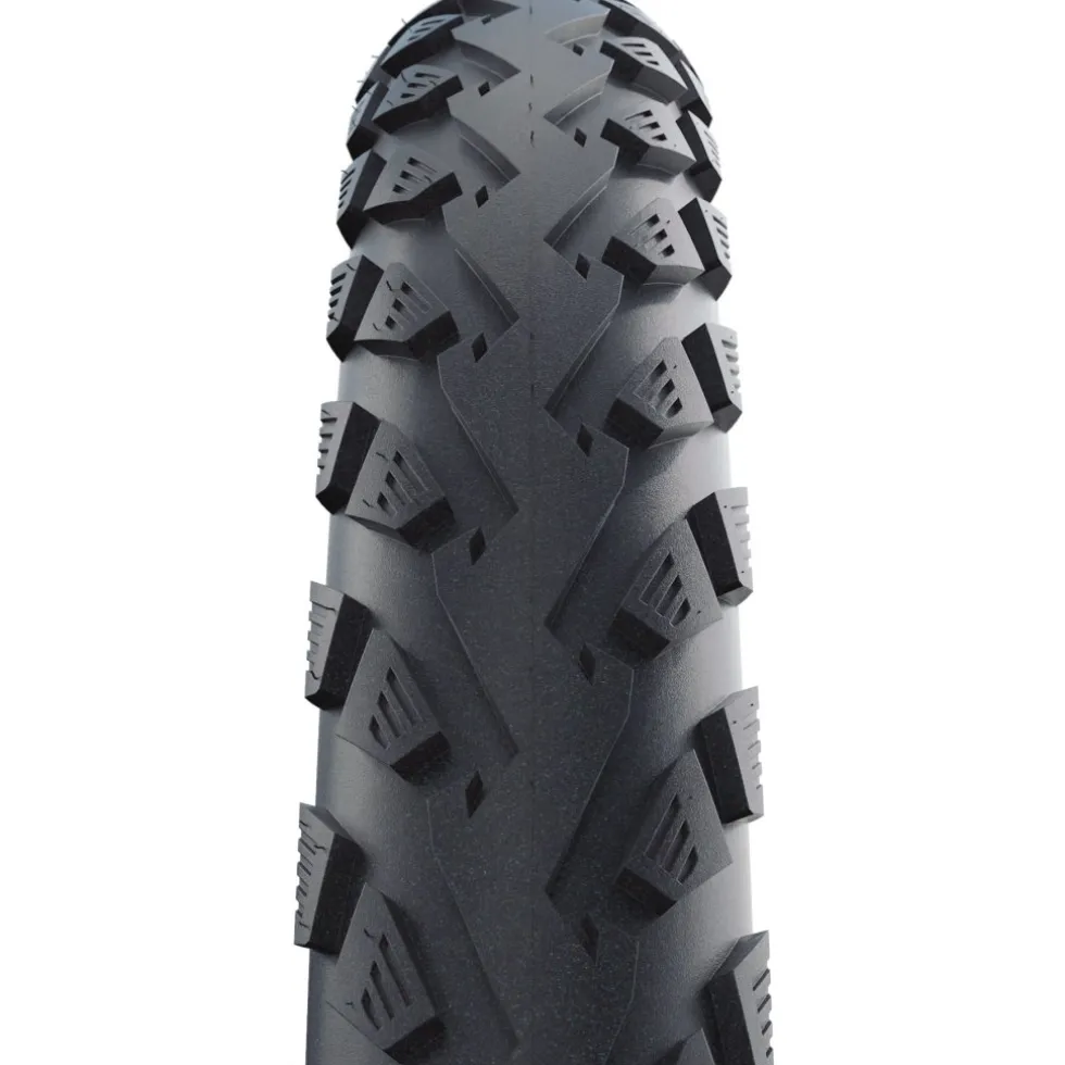 Schwalbe Land Cruiser Plus Draadband - Active | Green Compound | Puncture Guard - E25 - 28x1.60" | Black Reflex