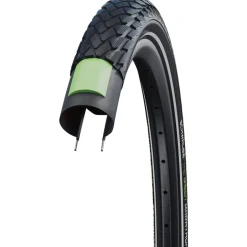 E-Bike Banden < Schwalbe Marathon Draadband - Performance | Addix Eco | Green Guard - ECE-R75 - 20x1.75" | Black Reflex