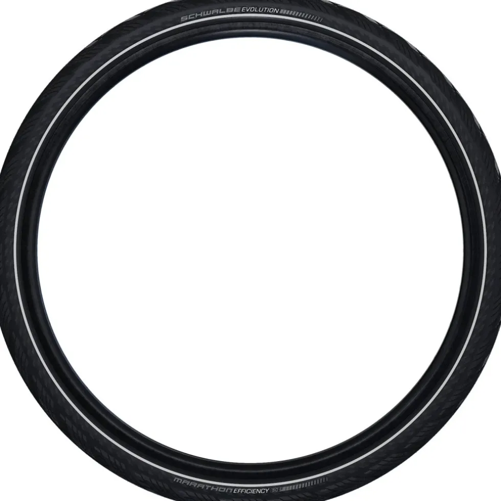 Schwalbe Marathon Efficiency Vouwband - Evolution | Addix Race | Super Race | V-Guard - ECE-R75 - 28x2.00" | Black Reflex