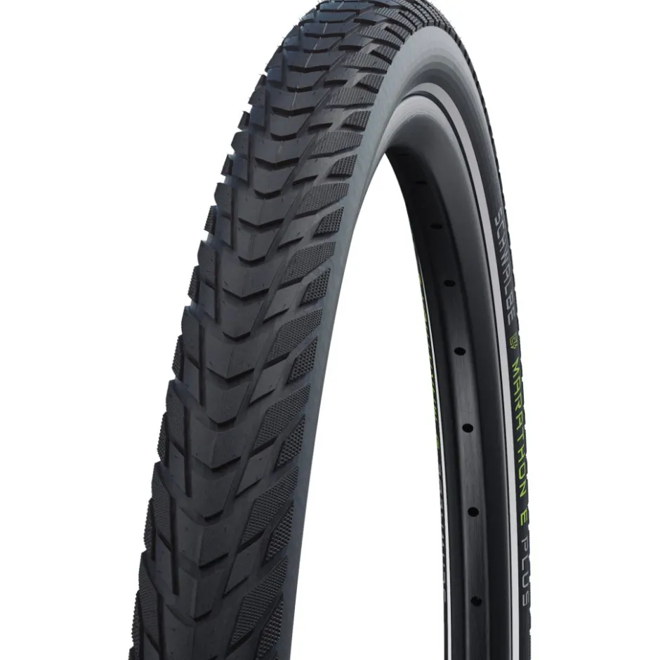 E-Bike Banden < Schwalbe Marathon E-Plus Draadband - Performance | Addix E | Smart Dual Guard - ECE-R75 - 28x1.50" | Black Reflex