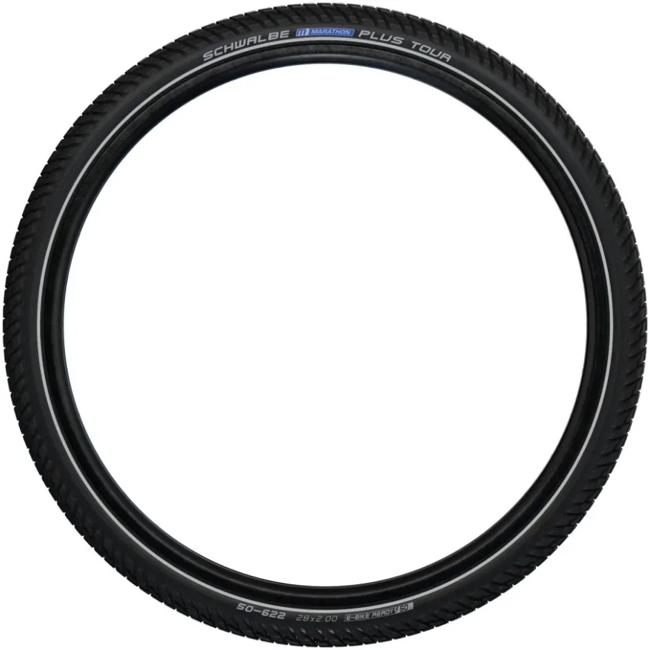 E-Bike Banden|Banden < Schwalbe Marathon PLUS TOUR Wire Bead Tire - Performance | Addix | SmartGuard - ECE-R75 - 28x1.50" | Black Reflex