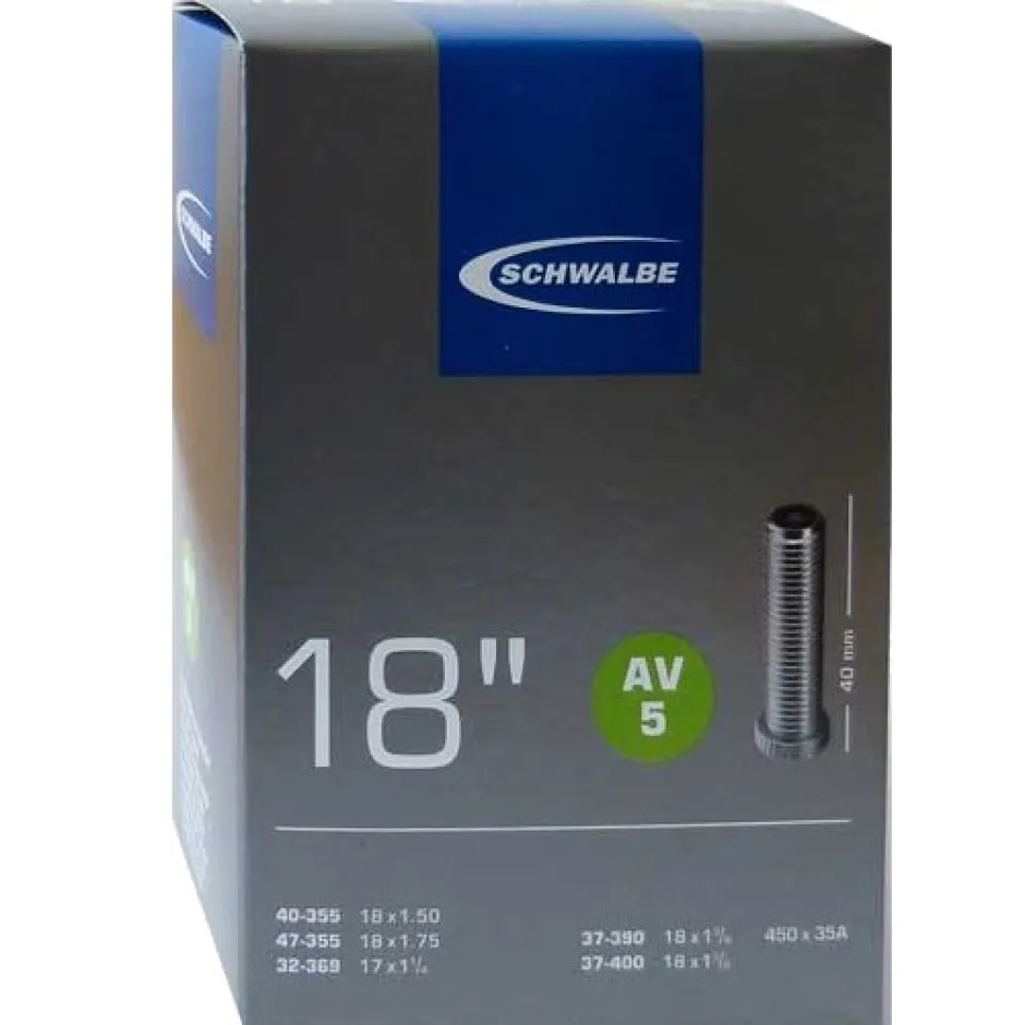 Binnenbanden < Schwalbe No. 5 Binnenband - 18"