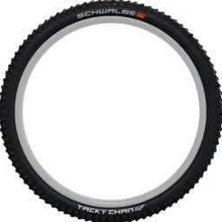 E-Bike Banden < Schwalbe Tacky Chan Vouwband - Evolution | Addix Soft | Super Trail | TLEasy - ECE-R75 - 29x2.40" | Black