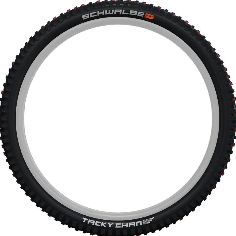 E-Bike Banden < Schwalbe Tacky Chan Vouwband - Evolution | Addix Soft | Super Trail | TLEasy - ECE-R75 - 29x2.40" | Black