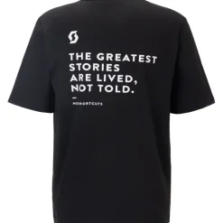 SCOTT Authentic T-shirt met korte mouwen voor heren - black