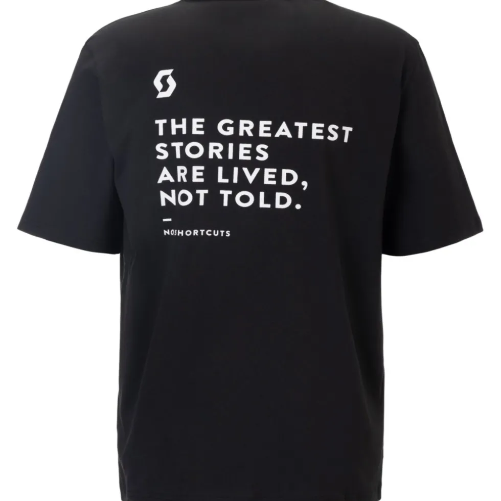 SCOTT Authentic T-shirt met korte mouwen voor heren - black