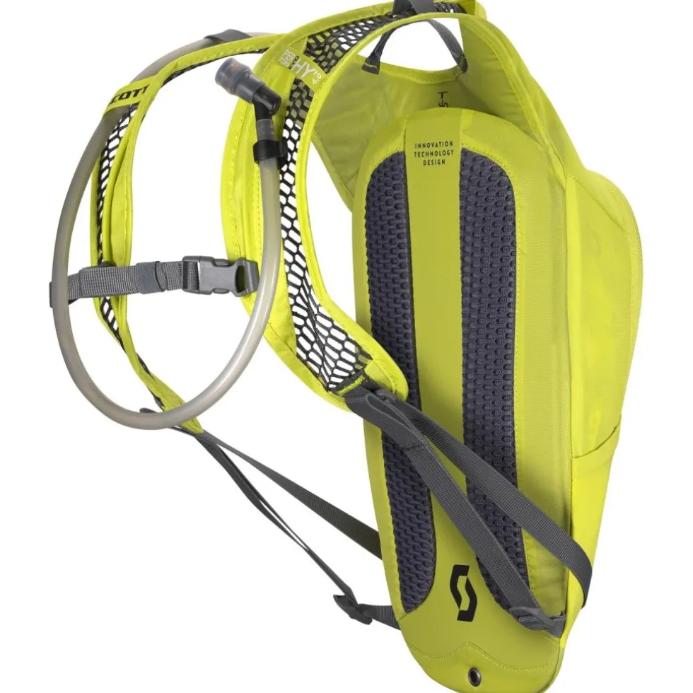 SCOTT Perform HY' 4 Backpack + Hydration Bladder - sulphur yellow