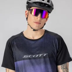 Mtb-Brillen|Alpine & Skibrillen < SCOTT Pro Shield Zonnebril - white matt - AMP beryl blue chrome S3