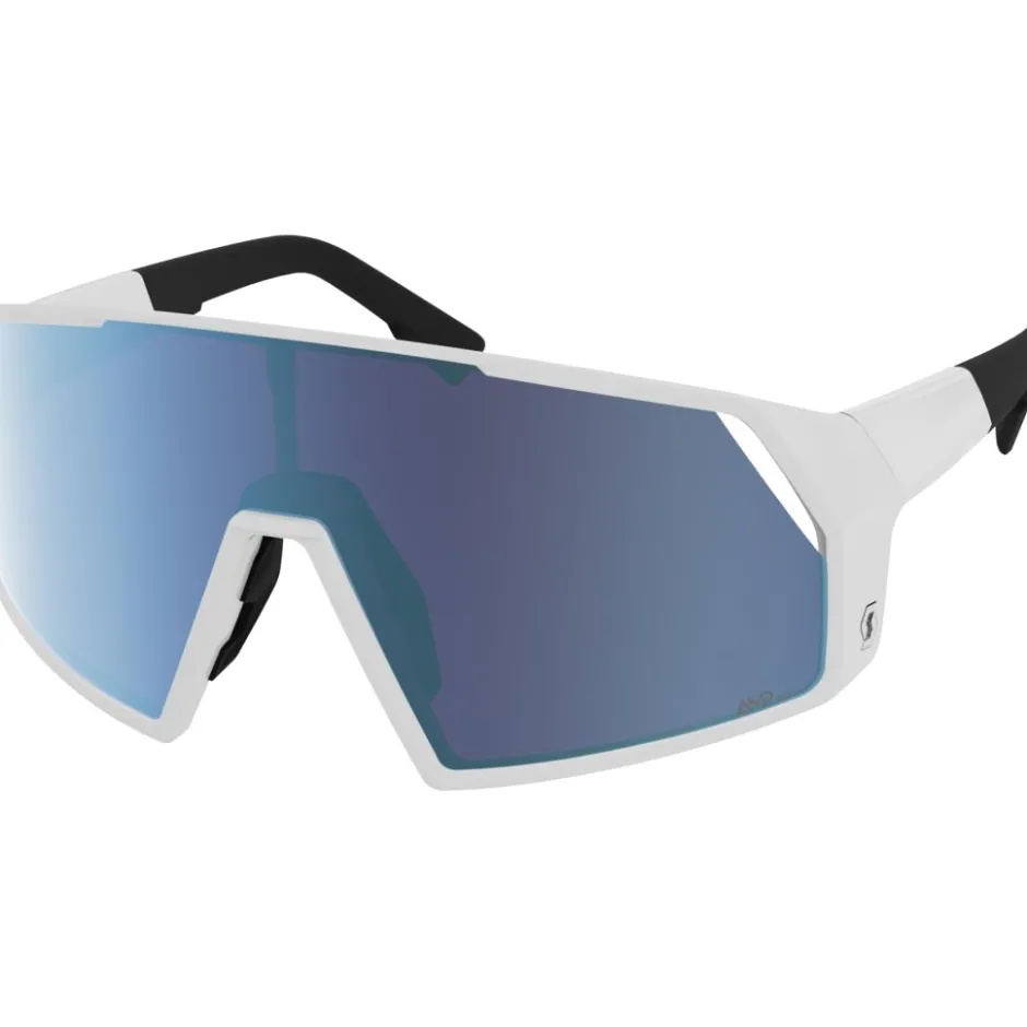 Mtb-Brillen|Alpine & Skibrillen < SCOTT Pro Shield Zonnebril - white matt - AMP beryl blue chrome S3