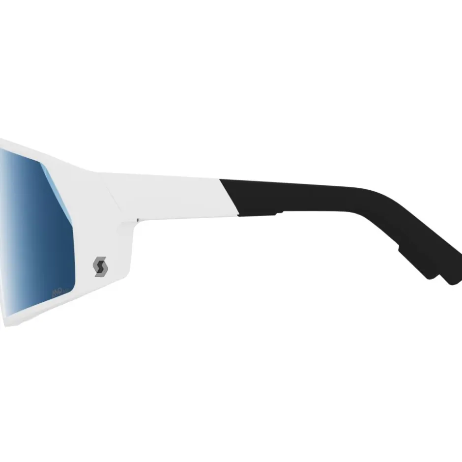 Mtb-Brillen|Alpine & Skibrillen < SCOTT Pro Shield Zonnebril - white matt - AMP beryl blue chrome S3