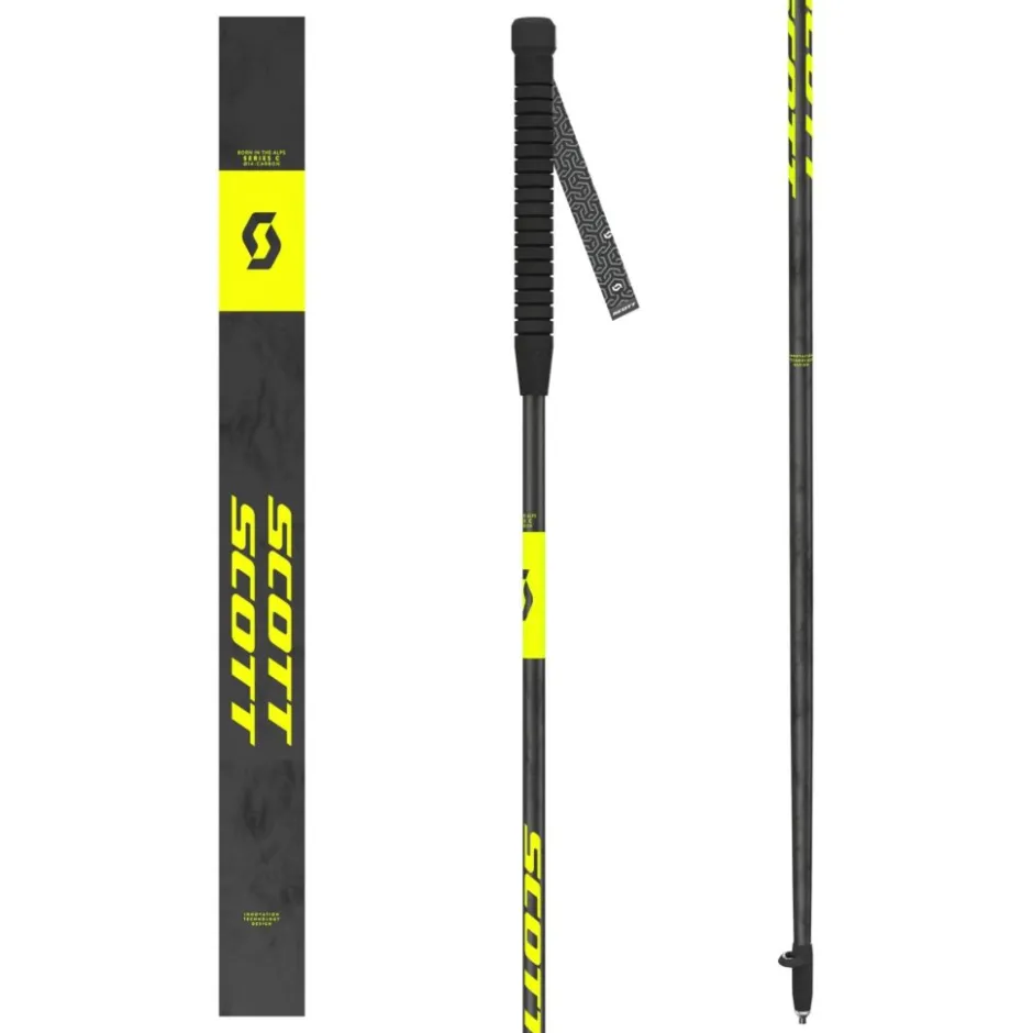 Accessoires|Wandel- & Trailrunning-Stokken < SCOTT Trail Ultra Carbon Trailrunningstokken (paar) - black