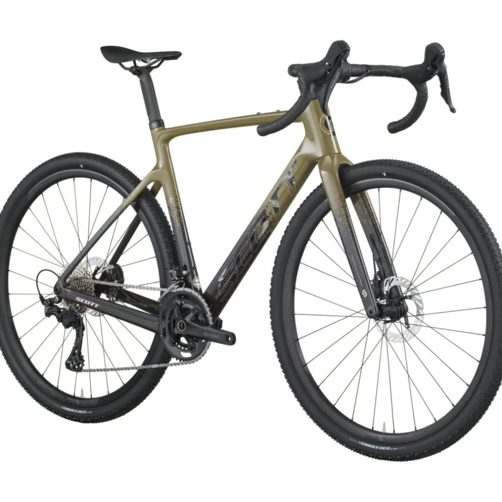 SCOTT ADDICT GRAVEL 40 - Gravelbike - 2026 - kaki green / carbon black