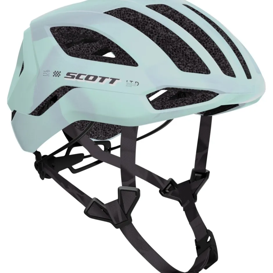 Gravelhelmen < SCOTT Centric Plu (CE) Hel - pri aqua green
