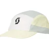 Mutsen|Mutsen < SCOTT Endurance Tech 5-Panel Kap - spray grey/pastel yellow