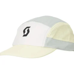 Mutsen|Mutsen < SCOTT Endurance Tech 5-Panel Kap - spray grey/pastel yellow