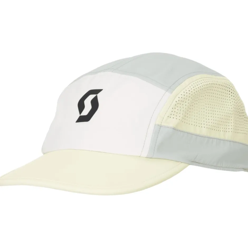 Mutsen|Mutsen < SCOTT Endurance Tech 5-Panel Kap - spray grey/pastel yellow