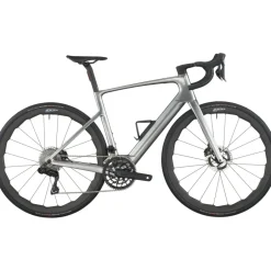 Elektrische Fietsen|Elektrische Racefietsen < SCOTT FASTANE PREIU - Eektrische carbon racefiets - 2026 - chroe siver