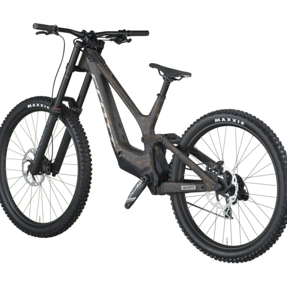 Freeride En Downhill Bikes|Mtb Full Suspension < SCOTT GABER 10 - Carbon TB - 2026 - carbon back / cracke bronze