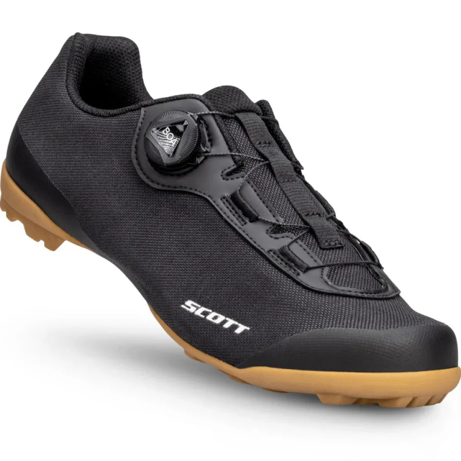 Klikschoenen|Gravelschoenen < SCOTT Gravel Pro Schoenen Heren - zwart mat/wit