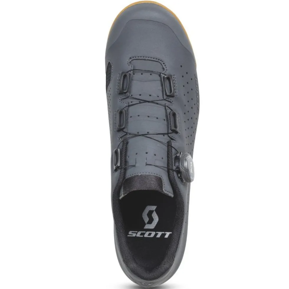 SCOTT Gravel Pro Schoenen Heren - mat grijs/zwart