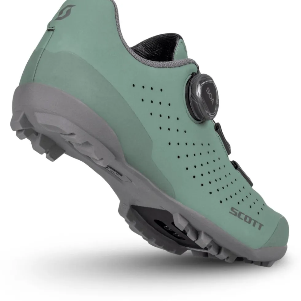 SCOTT Gravel Pro Schoenen Vrouwen - groen/grijs