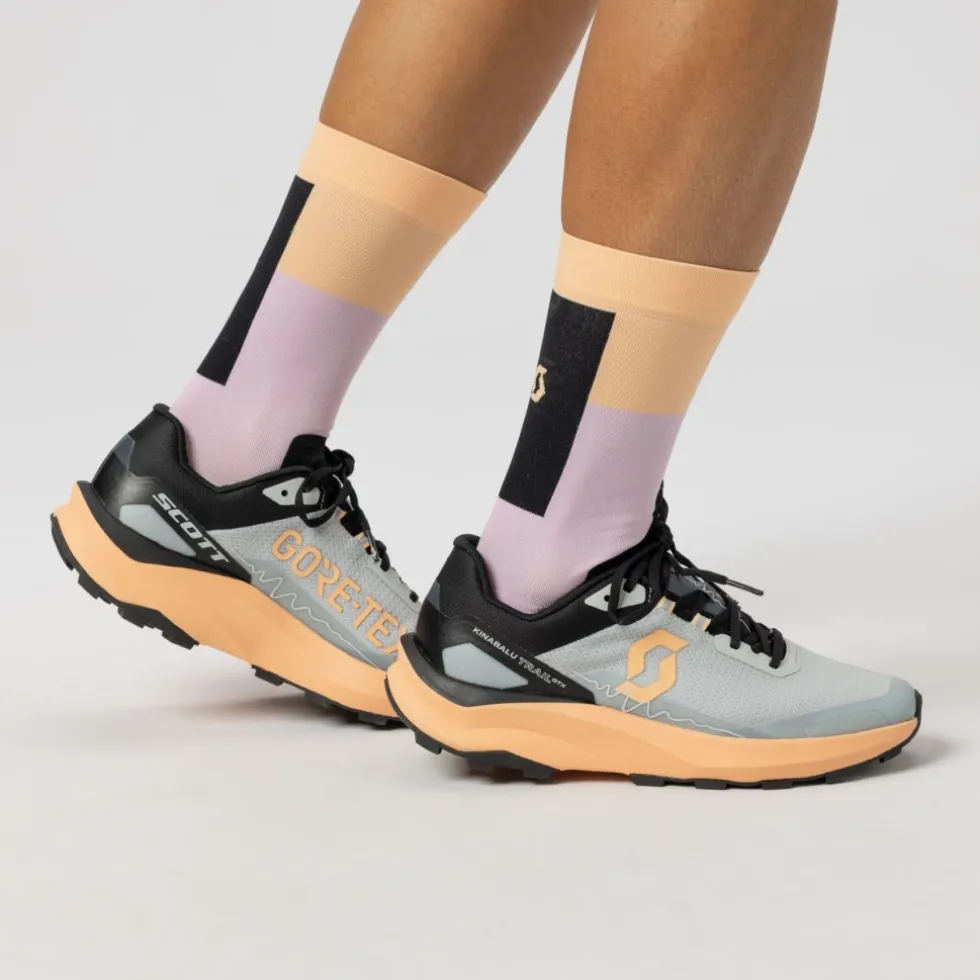 SCOTT Kinabalu Trail GTX Hardloopschoenen voor dames - glacier grey/apricot pink