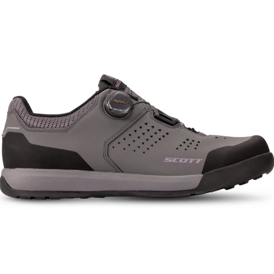 Klikschoenen|Mtb-Schoenen < SCOTT MTB Shr-alp Boa Clip Fietsschoenen Dames - grijs/zwart