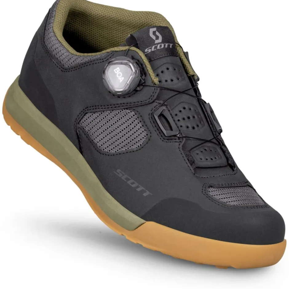 Mtb-Schoenen|Mtb-Schoenen < SCOTT MTB Shr-alp Boa EVO Fietsschoenen - zwart/fir green