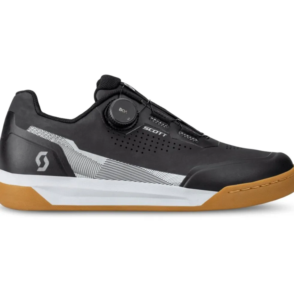 SCOTT MTB Volt Evo Flat Boa Schoenen Heren - zwart/wit