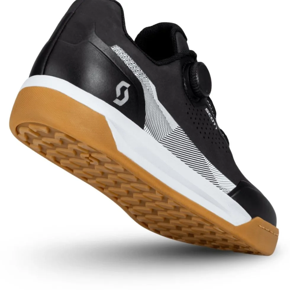 SCOTT MTB Volt Evo Flat Boa Schoenen Heren - zwart/wit