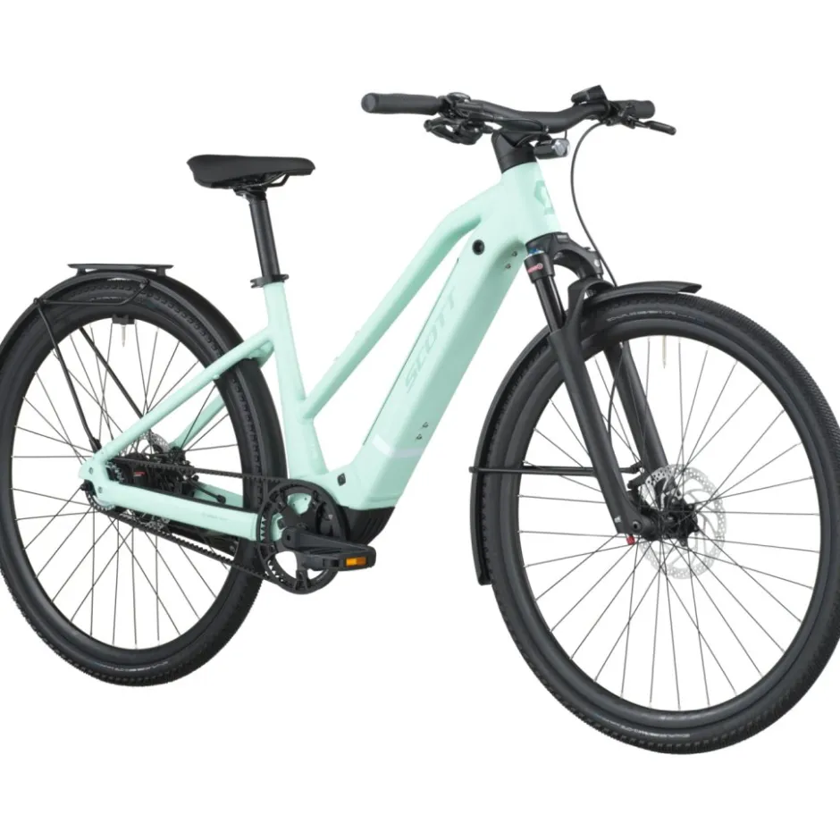 Elektrische Fietsen|Urban E-Bikes < SCOTT PAAGE 10 Bet - Urban E-Bike - 2026 - int green