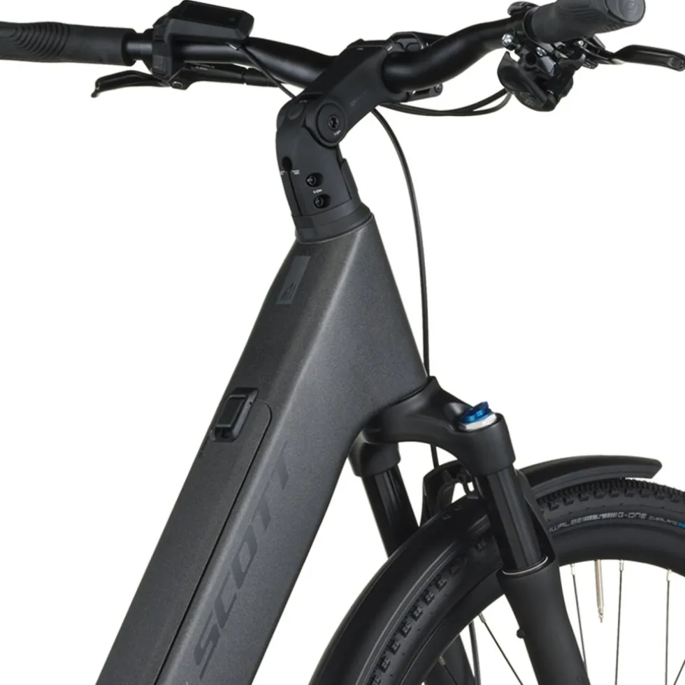 SCOTT PASSAGE 10 Belt Wave - Stedelijke e-bike - 2026 - midnight grey