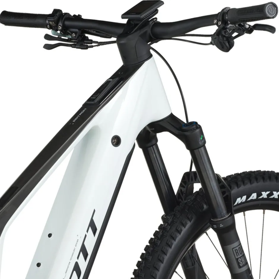 Elektrische Fietsen|E-Mtb Full Suspension < SCOTT PATRON eRIDE 920 - 29" Carbon E-TB - 2026 - carbon back/pate white