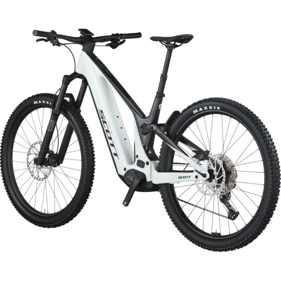 Elektrische Fietsen|E-Mtb Full Suspension < SCOTT PATRON eRIDE 920 - 29" Carbon E-TB - 2026 - carbon back/pate white