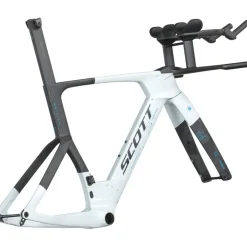 SCOTT PLASMA RC TT - Carbon frameset - 2026 - cumulus white/carbon black