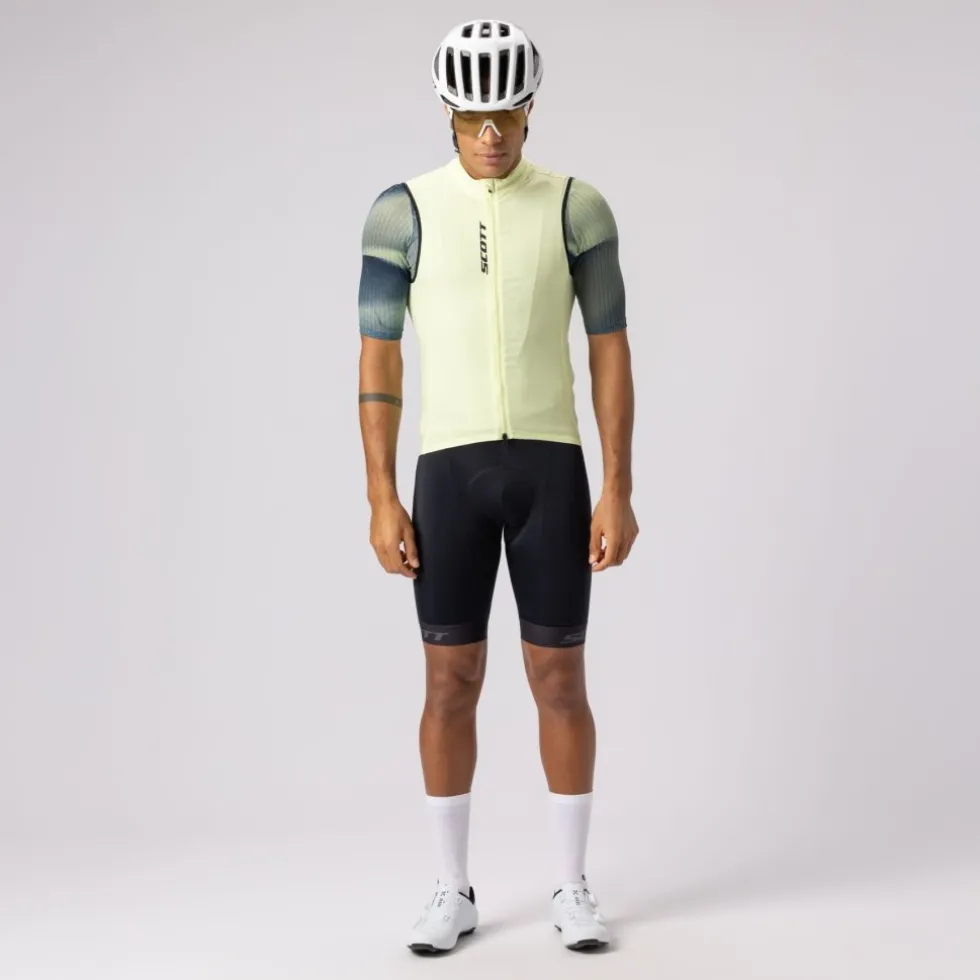 SCOTT Pro Windbreaker Vest Heren - acid yellow