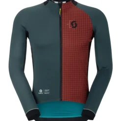 Winterjassen < SCOTT RC Pro War Gore-Tex Windstopper-Reix Jas Heren - aruba green/wood red