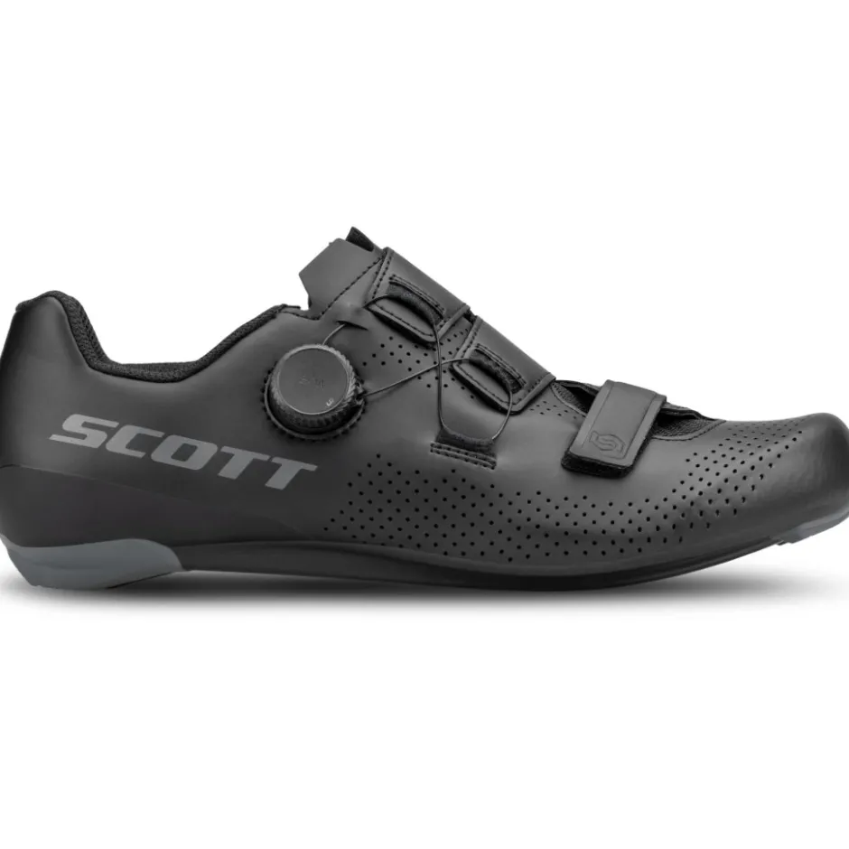 Wielrenschoenen|Wielrenschoenen < SCOTT Road Team BOA® Schoenen Heren - matt black/dark grey