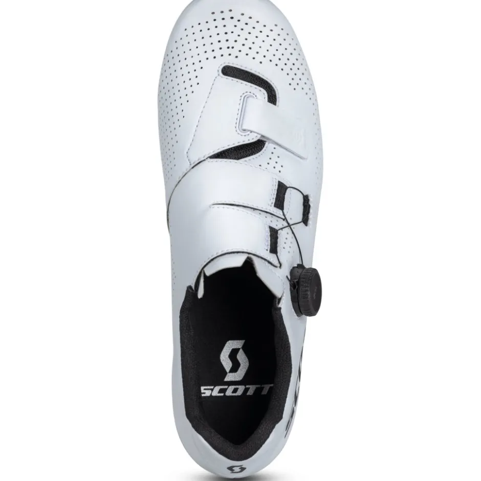 Wielrenschoenen|Wielrenschoenen < SCOTT Road Team BOA® Schoenen Vrouwen - white/black