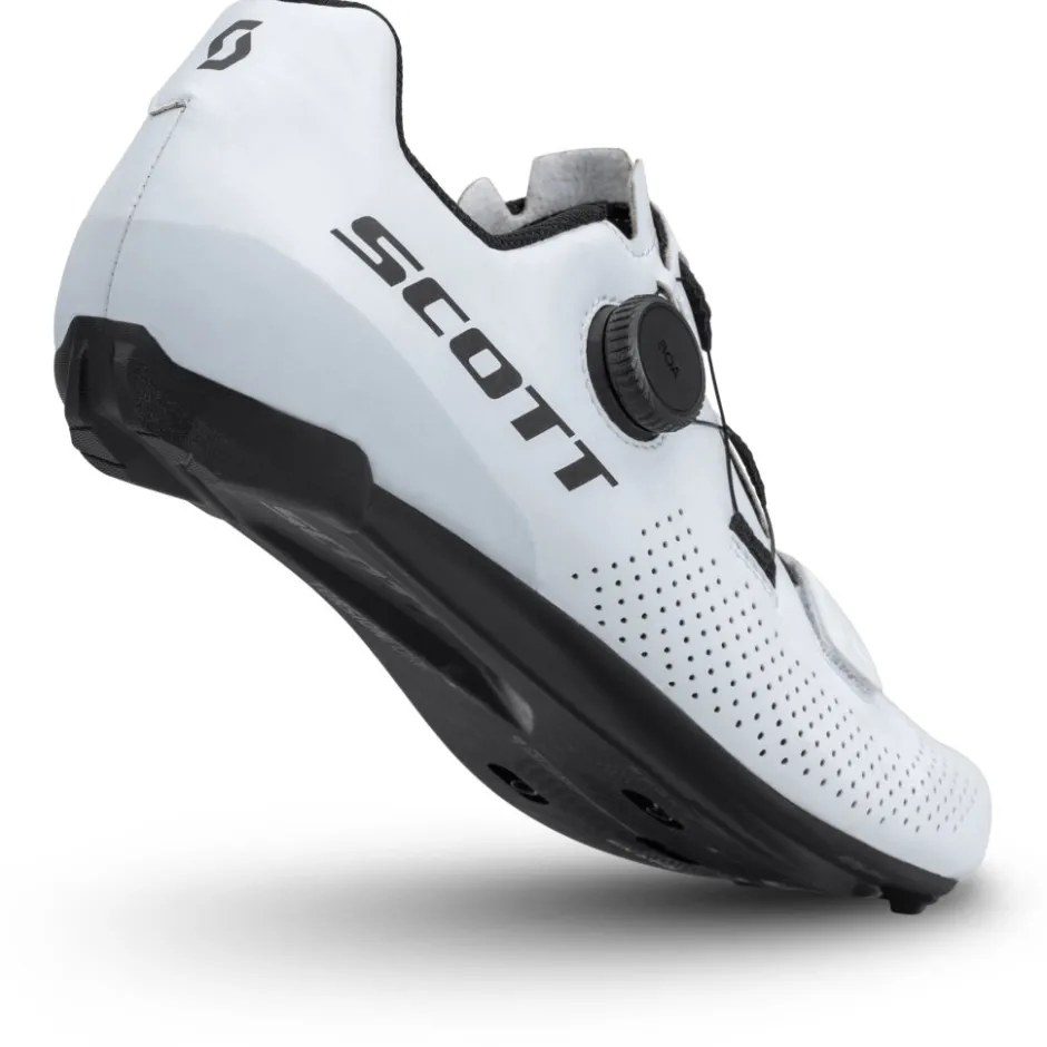 Wielrenschoenen|Wielrenschoenen < SCOTT Road Team BOA® Schoenen Vrouwen - white/black